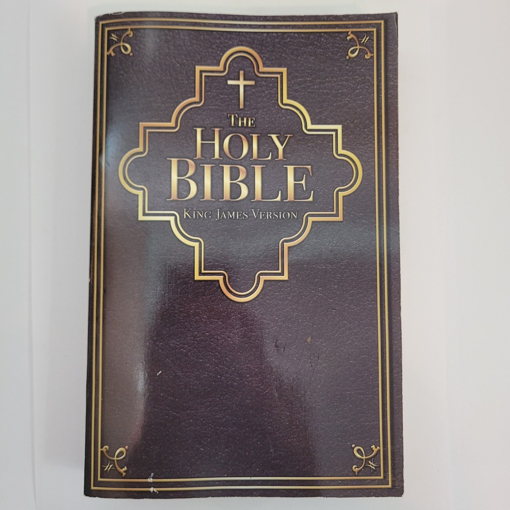 Kappa Books Holy Bible King James Version KJV Softcover Brown Religious Text